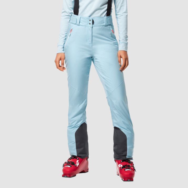 Jack Wolfskin Womens Great Snow Ski Pant Blue 097631MQC